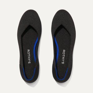 Rothy's "The Flat" in Black 7.5 *EUC*